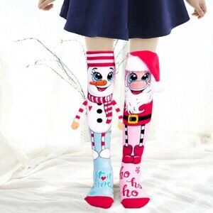 MADMIA SANTA & SNOWMAN CHRISTMAS SOCKS Australian Xmas Socks 🎄FAST SHIP